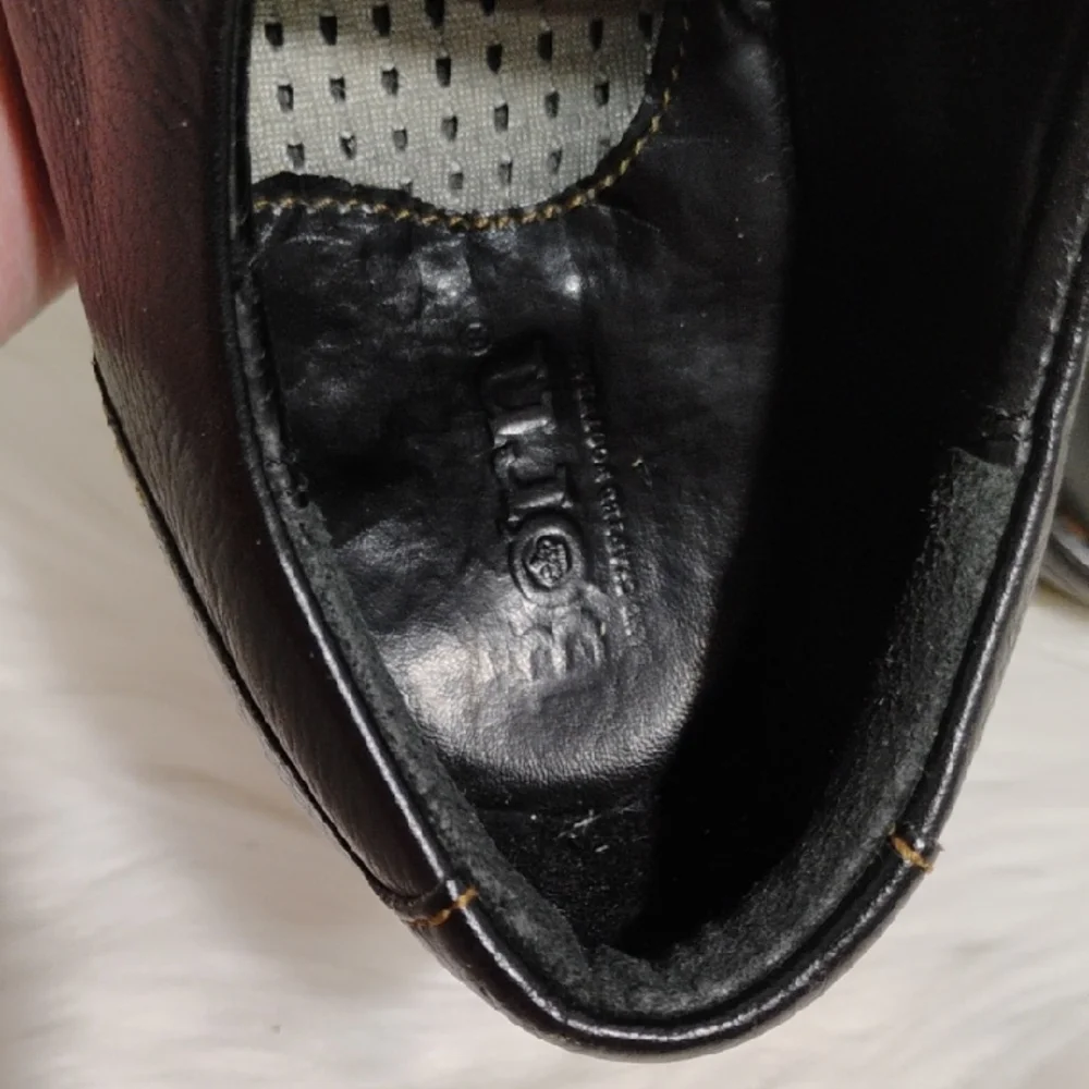 (#47) SALE! Born Black Leather Oxfords Women's Shoes 7.5 Worn 3X Max